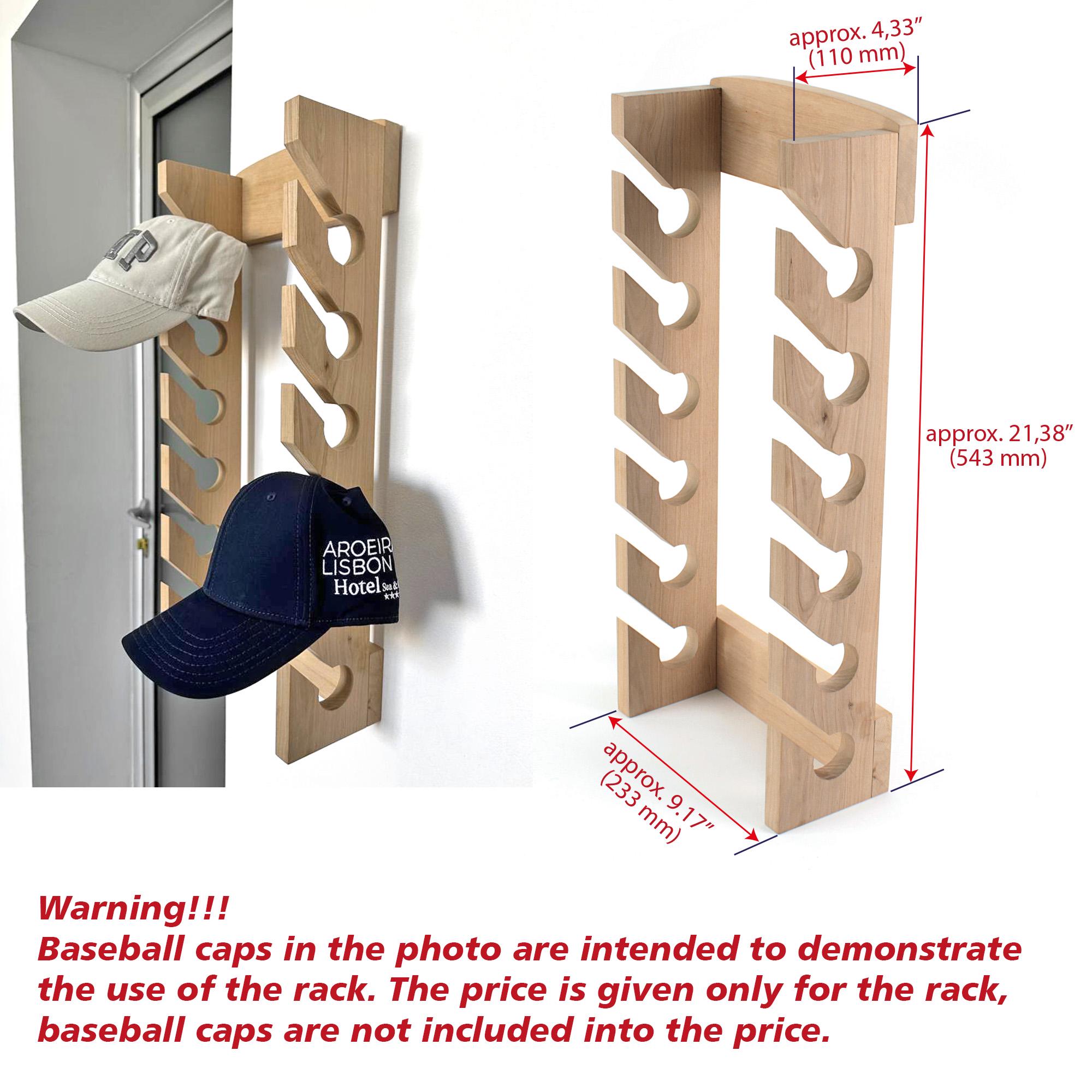 Baseball Hat Hat Hangers For Wall Wooden Hat Rack For Wall 20