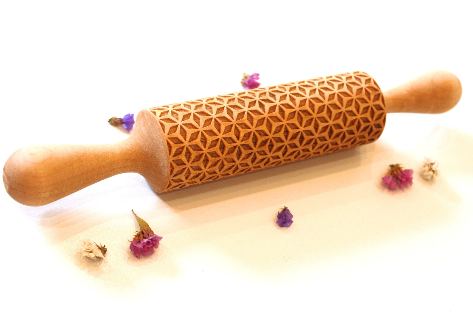 SALE!!! Embossing Rolling Pins Laser Engraved, Embossed Rolling Pin ...