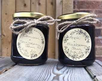 Homemade fruit jam - Damson, Blackberry and other flavours available