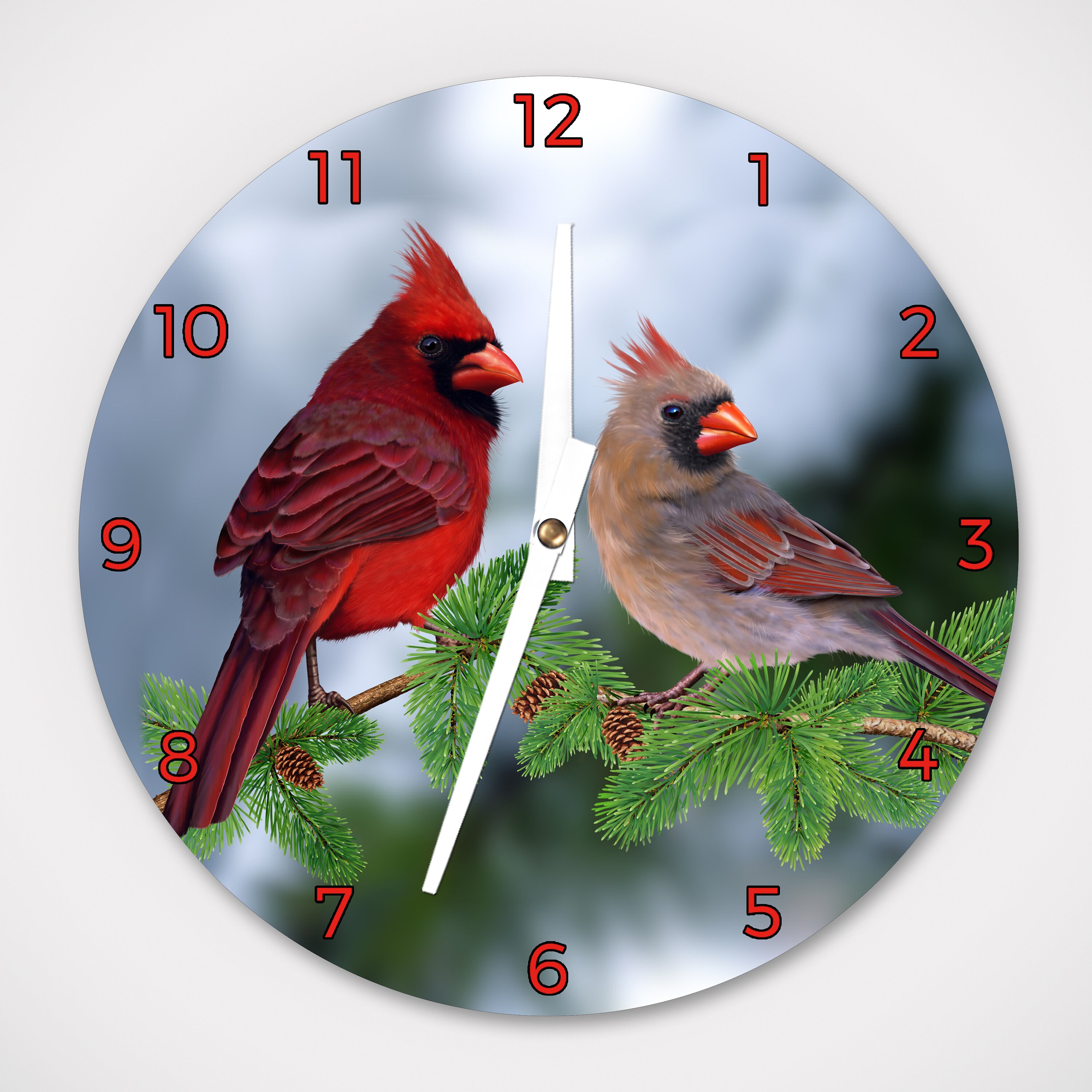 St. Louis Cardinals 18.5 Modern Disc Wall Clock