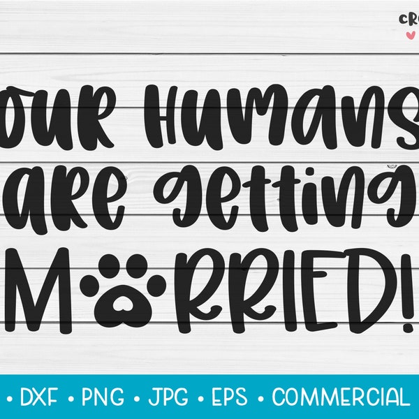 Our Humans Are Getting Married Sign - Etsy Canada