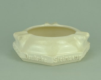 very rare art nouveau ASHTRAY 'deutsche steinzeugwarenfabrik'