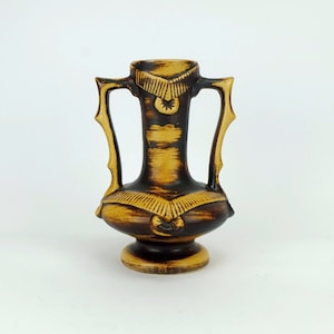 rare jasba mid century double handle VASE model 1350/25 with outstanding shape