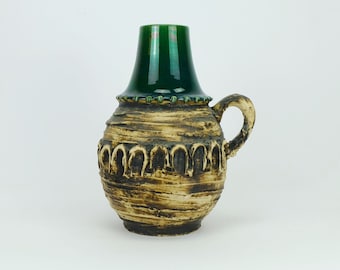 fantastic 1960's carstens VASE with outstandig rough glaze model 29-30 A