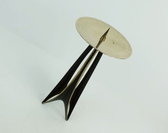 elegant 1950s mid century CANDLE HOLDER klaus ullrich faber & schumacher