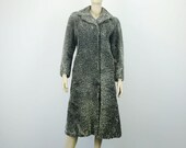 true vintage persian lamb COAT 1960s 70s coat women 39 s coat size 38 uk 12 us 10