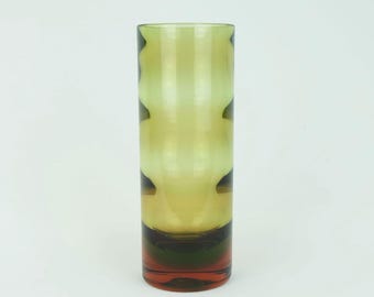 fantastic WMF mid century crystal glass VASE erich jachmann 1960s