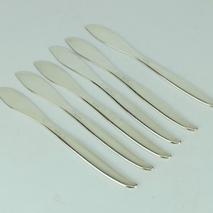 6 FISH KNIVES wmf stockholm design kurt mayer 1955