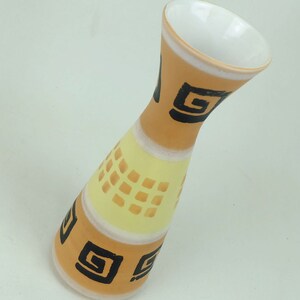 dümler & breiden mid century VASE abstraktes dekor modell-nr. 1302-29