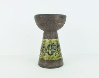 italian 1960s CANDLE HOLDER raymor bitossi carta fiorentina aldo londi