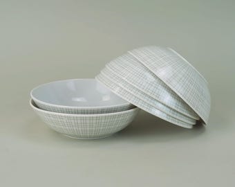 6 SIDE DISHES arzberg 2025 heinrich löffelhardt 1957 design classic - set 2