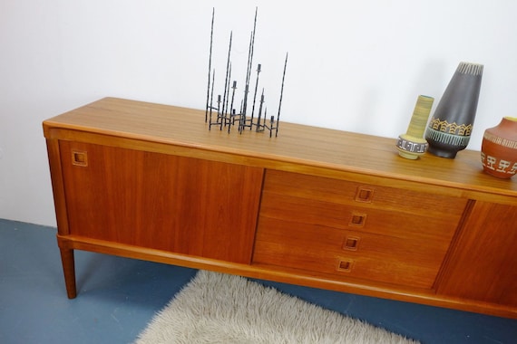 Modern teak sale sideboard