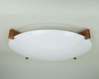 swedish mid century modern luxus vittsjö ceiling light, 1960s, by Uno & Östen Kristiansson