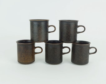 5 COFFEE POTS arabia ruska ulla procope 1960s arabia finland