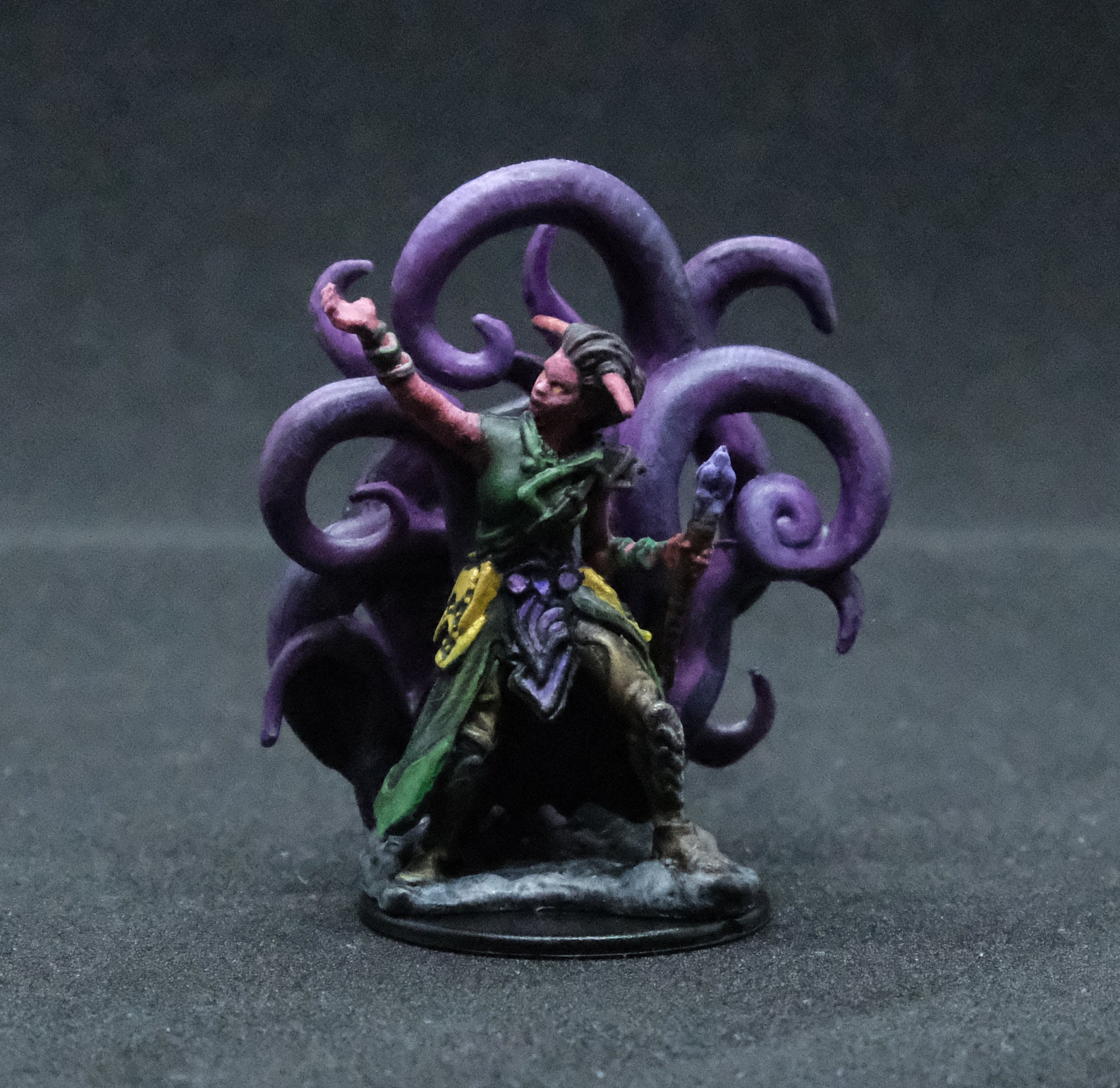 custom tiefling miniature