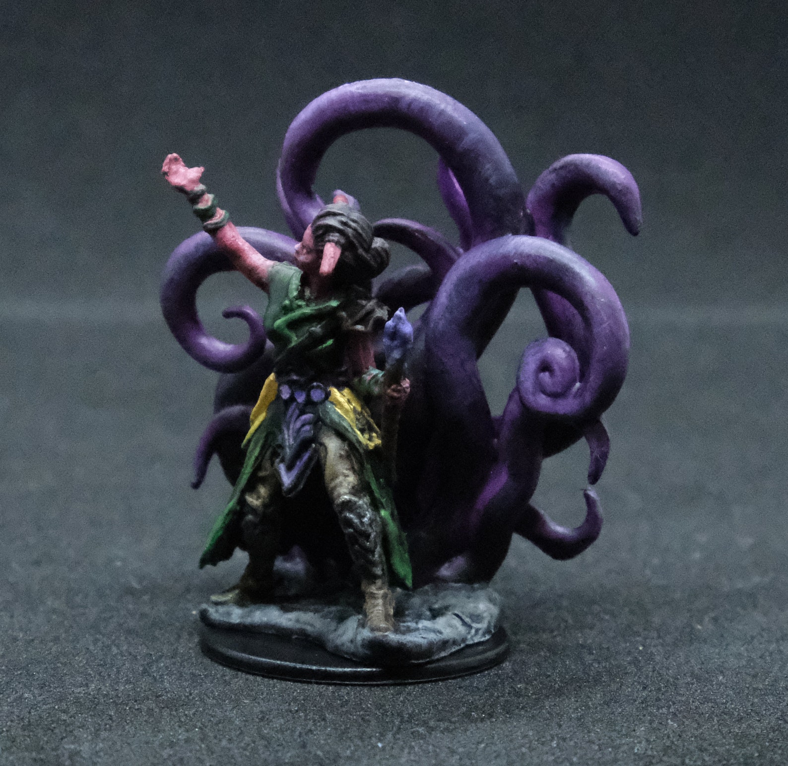 custom tiefling miniature
