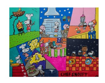 Koch Snoopy Digital Download Print