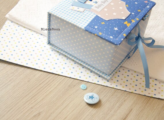 Personalised Newborn Babys Photo Album//Scrapbook//Memory Gift With Box