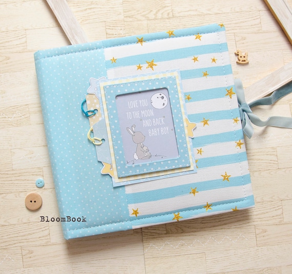 Mignon brodé personnalisé Baby Boy design couverture naissance baptême cadeau