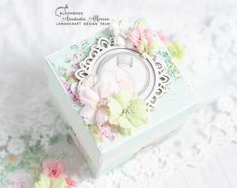 Boîte explosive de mariage, Explosion Box Romantic, Carte pop up, Carte de mariage faite à la main, Cadeau d’argent, Cadeau de mariage personnalisé, Carte d’anniversaire