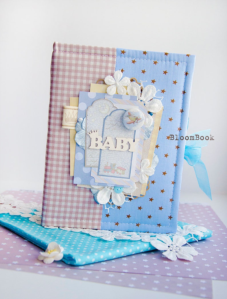 Baby Boy Photo Album Personalized Baby's First Year Photo Etsy