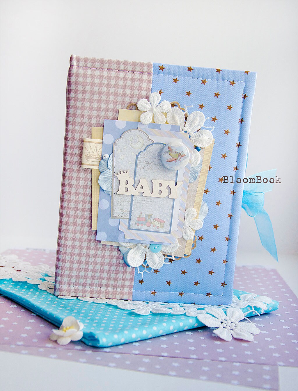 Baby Boy Photo Album Personalized Baby's First Year Photo Etsy