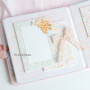Hand Made First Communion Photo Album for Girl, Personalized Holy ...
