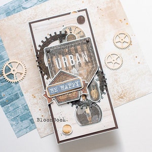 Biglietto di compleanno per uomo, biglietto da uomo personalizzato fatto a mano, biglietto di auguri per uomo, biglietto di compleanno, biglietto di compleanno divertente per lui, biglietto 3D, scrapcard