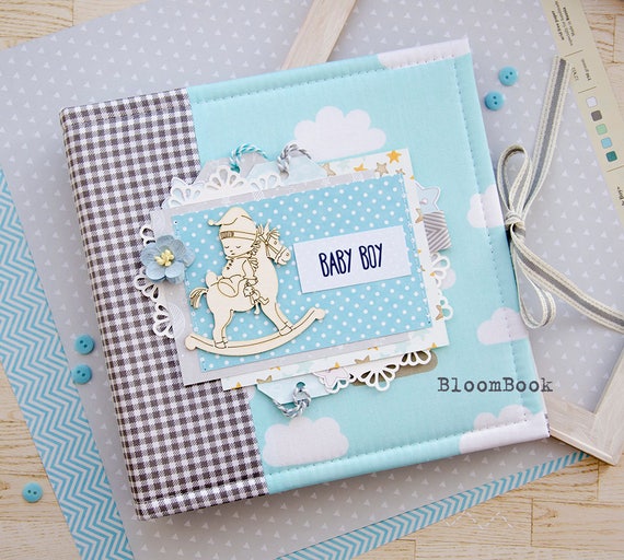 Baby Album Personalized Baby Boy Album Photo Album BoyBaby Etsy