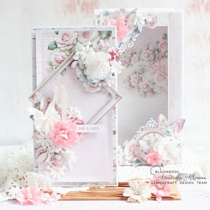 Carte faite à la main avec boîte, Carte de mariage personnalisée, Enveloppe pour cadeau d'argent, Enveloppe pour bon, Carte 3D, Carte de félicitations, Carte de vœux