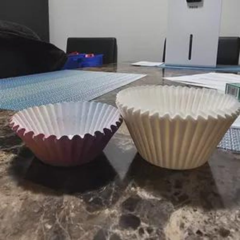 BULK 600/1200 - 2" X 1-3/4" - White Taller Standard Size Greaseproof Baking Cup • Baking Liner • White Baking Cups • Muffins • Paper Liners Bild 4