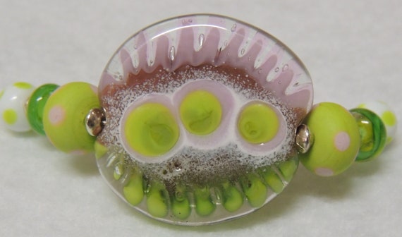 Handmade Lampwork Destash Focal Set A0080