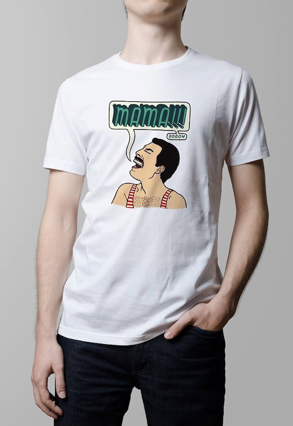 queen freddie mercury t shirt