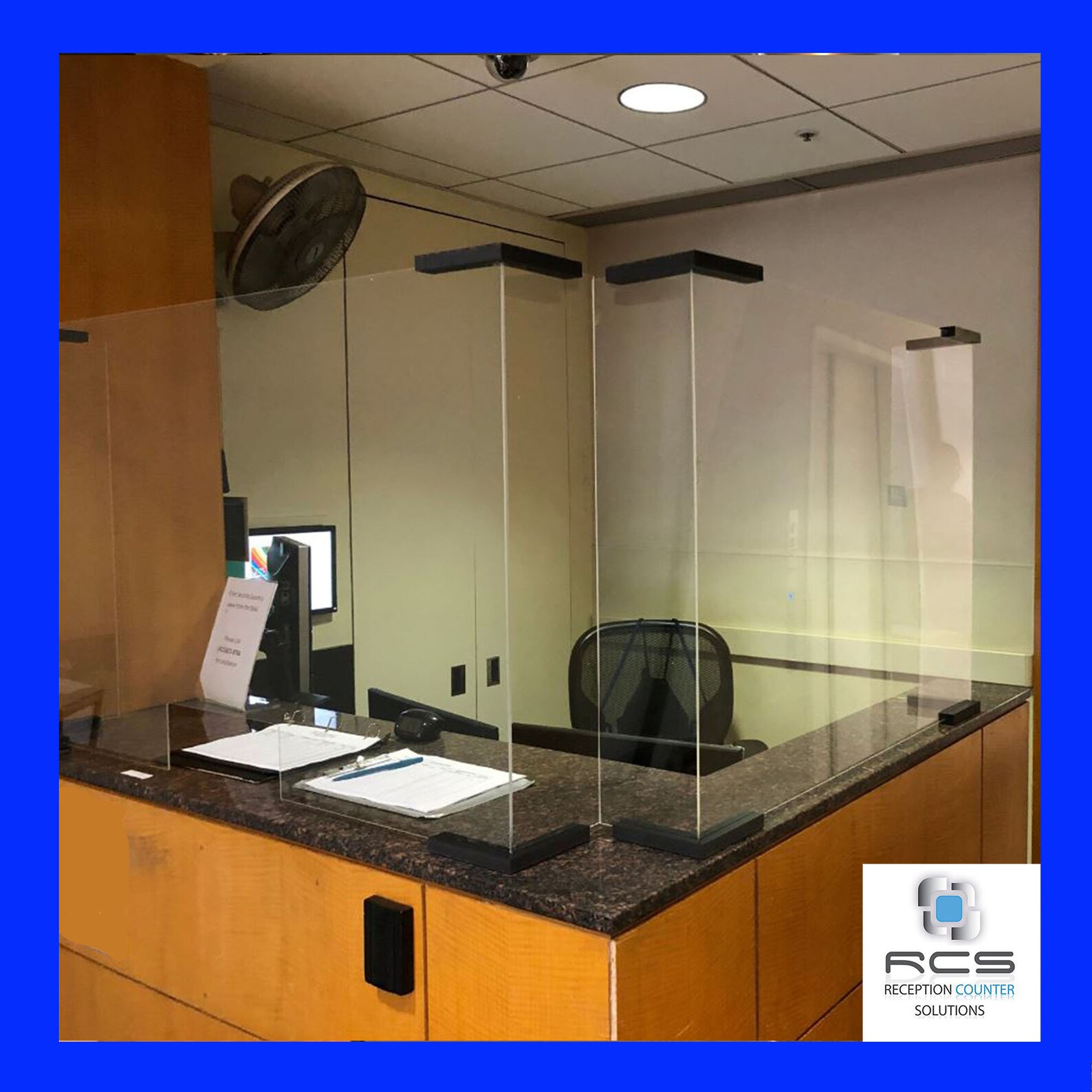 Sneeze Guard Stand Sneeze Guard Feet L Shape Acrylic Etsy