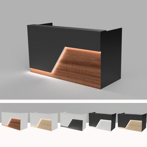 Miami Reception Desk, Office desk, Sales Desk, Sales Counter, Reception Counter