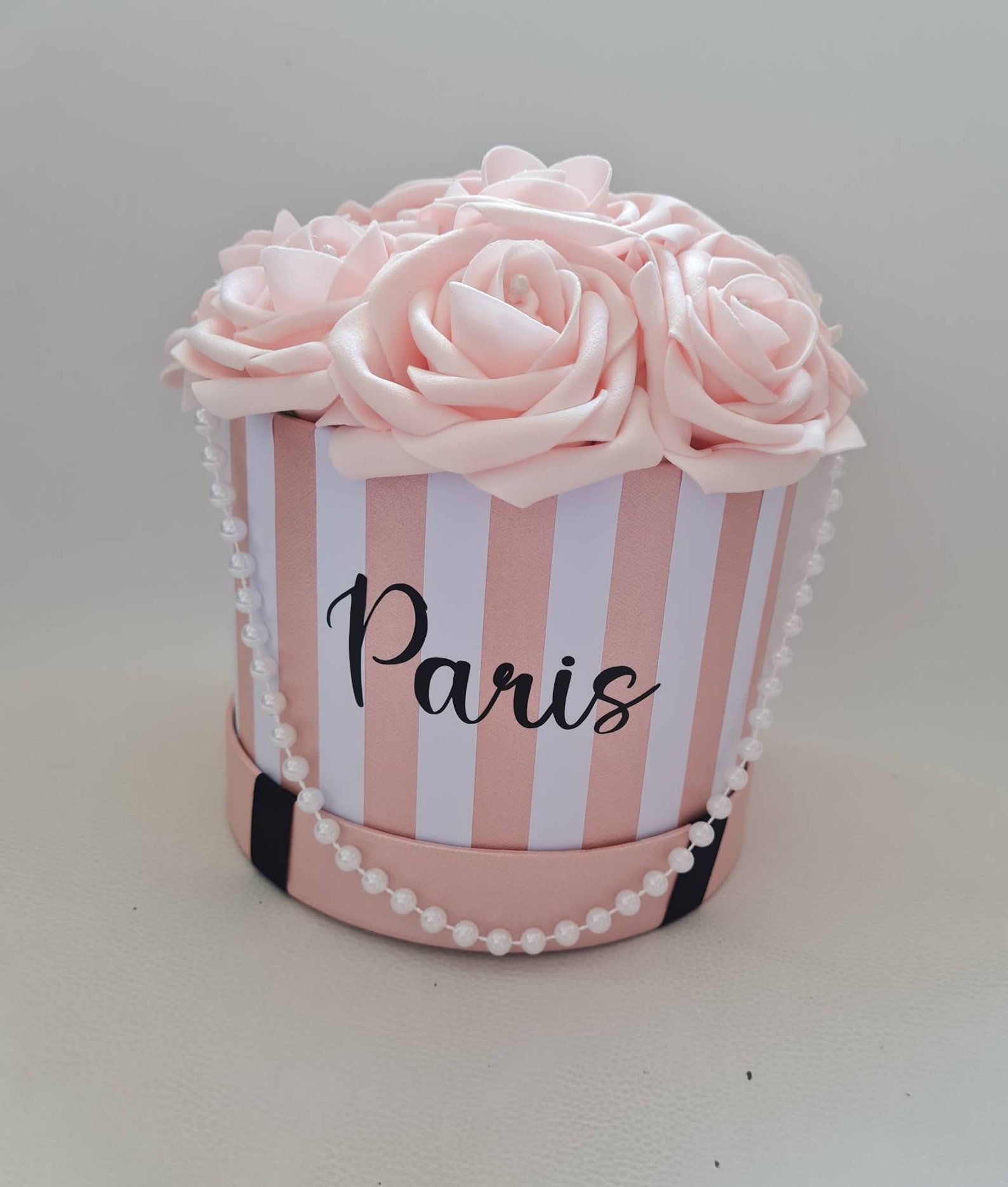 Hat Box Flowers Flower Hat Box Roses Fleurs Floral Etsy