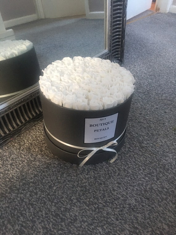 Hat Box Flowers / Rose Hat Box / Flower Hat Box / Forever Etsy