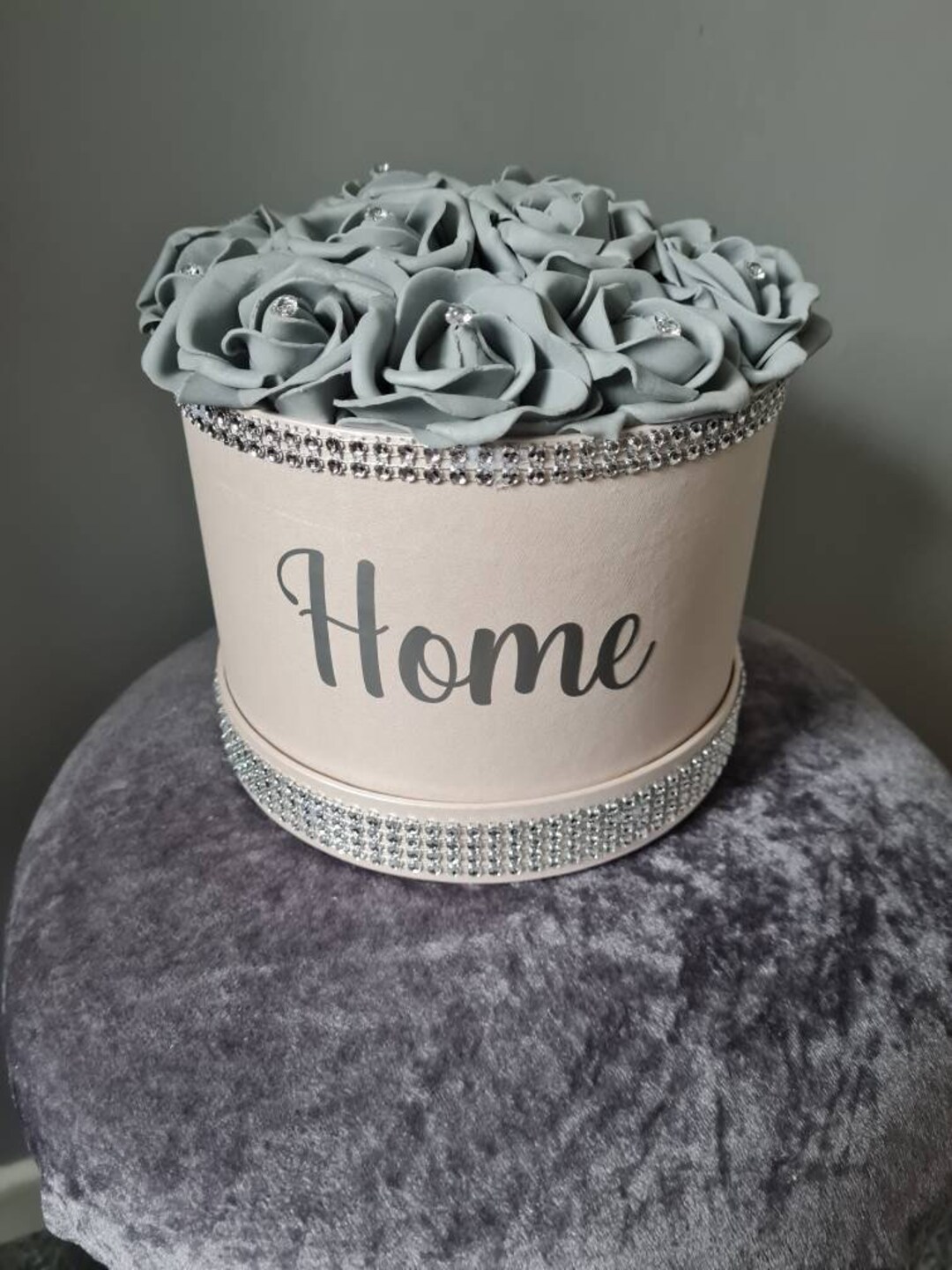 Hat Box Flowers / Rose Hat Box / Flower Hat Box / Forever Roses