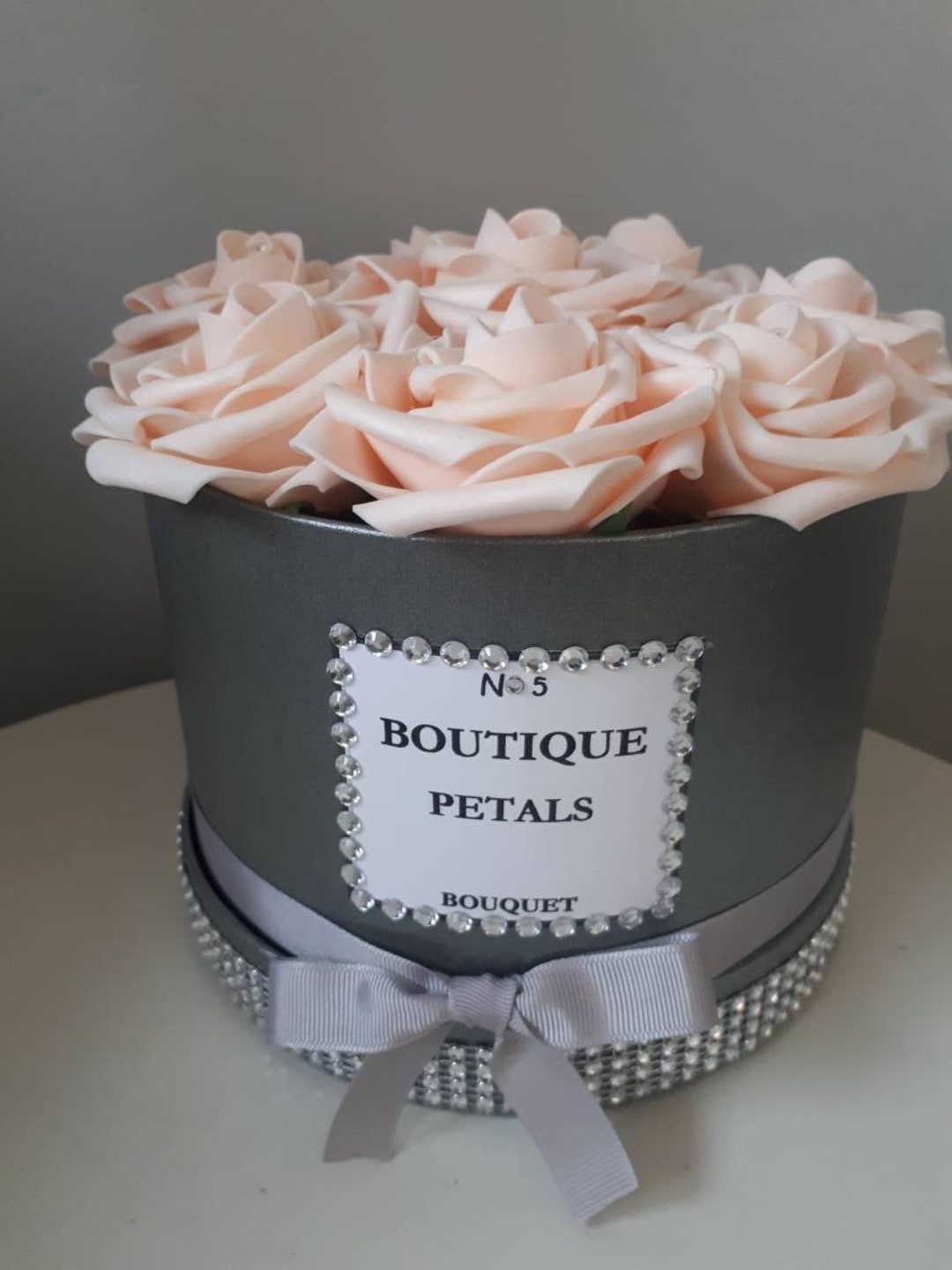 Hat Box Flowers / Rose Hat Box / Flower Hat Box / Forever Roses