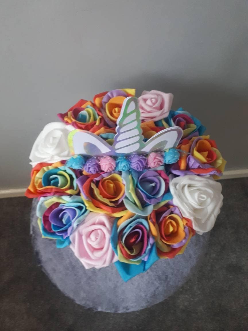 Hat Box Flowers/rose Hat Box/flower Hat Box/ Forever Roses Hat Etsy UK