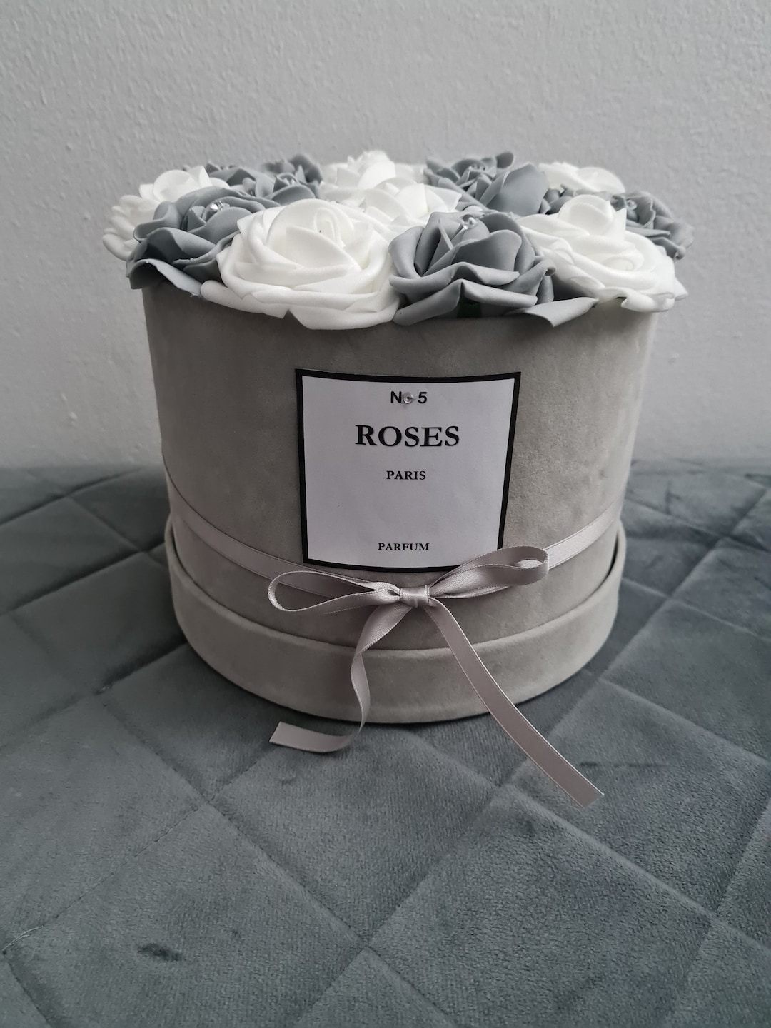 Hat Box Flowers / Rose Hat Box / Flower Hat Box / Forever Roses
