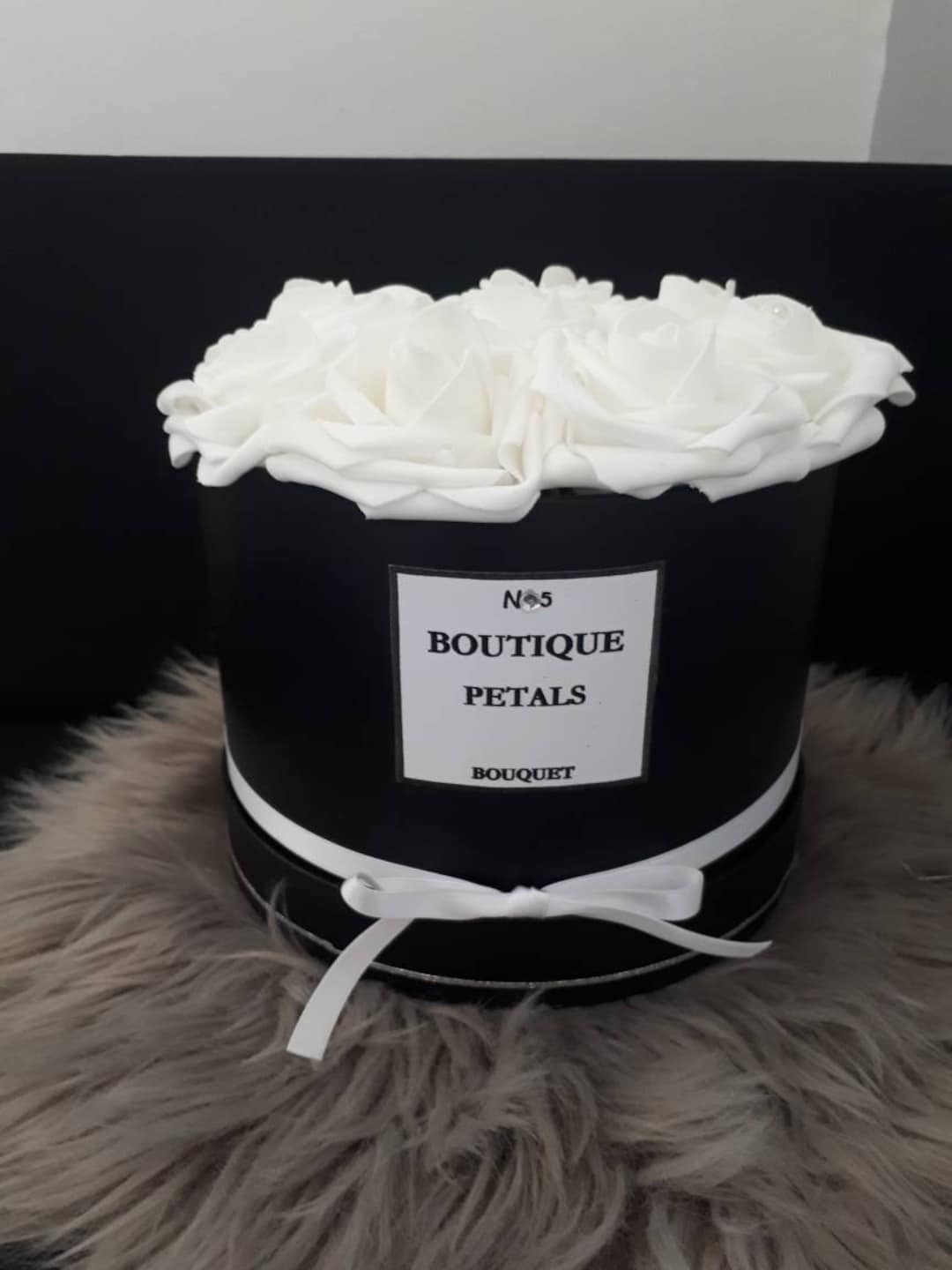 Hat Box Flowers / Rose Hat Box / Flower Hat Box / Forever Roses