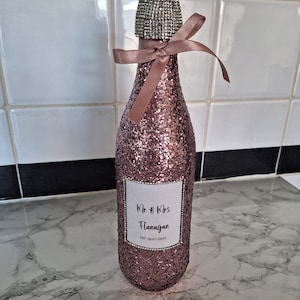 Glitter bottle alcohol -  France