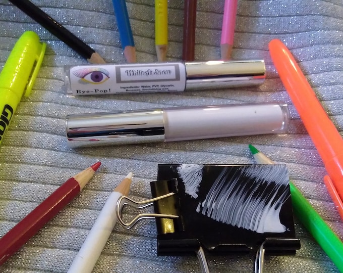 Featured listing image: White As Snow (opaque) Mascara, by Eye Pop!