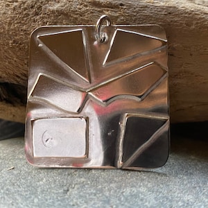 Sterling silver shapes Pendent