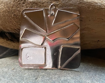 Sterling silver shapes Pendent