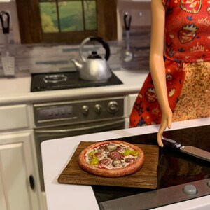 Miniature Pizza, Dollhouse food