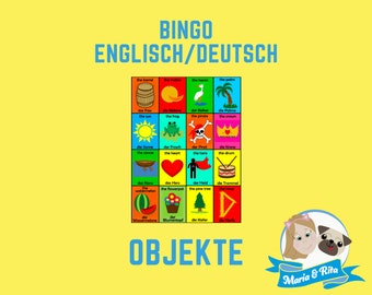 Bilingual Bingo English/German