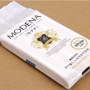 Modena clay 250g. Air dry clay, soft & flexible image 2