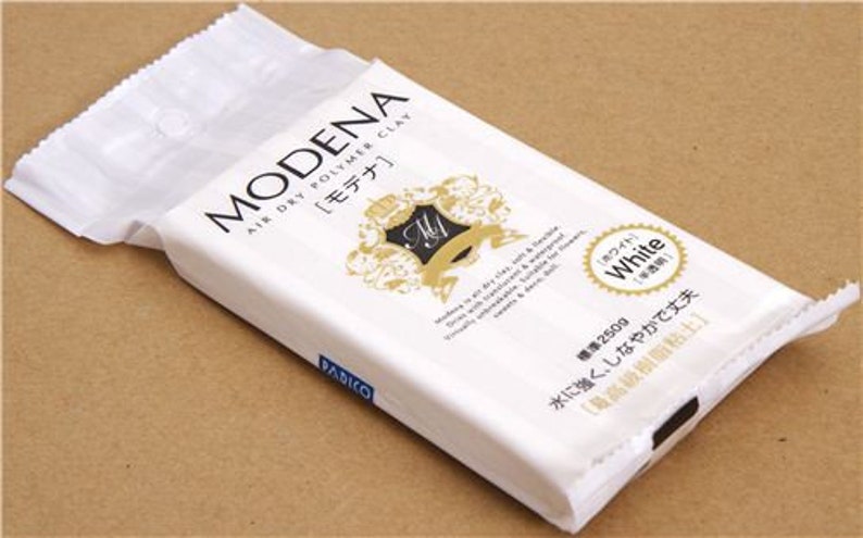 Modena clay 250g. Air dry clay, soft & flexible image 2